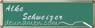Alke Schweizer Visitenkarte